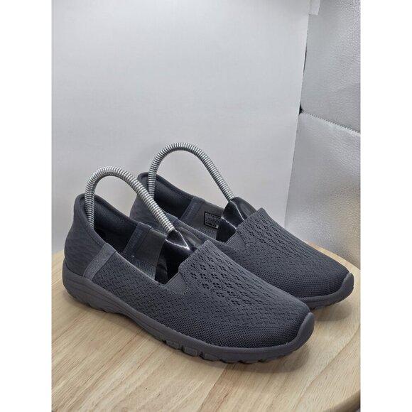 Skechers Slip-Ins Air Cooled Memory Foam Shoes Black Womens size 6.5- SN 158698 - Picture 5 of 9